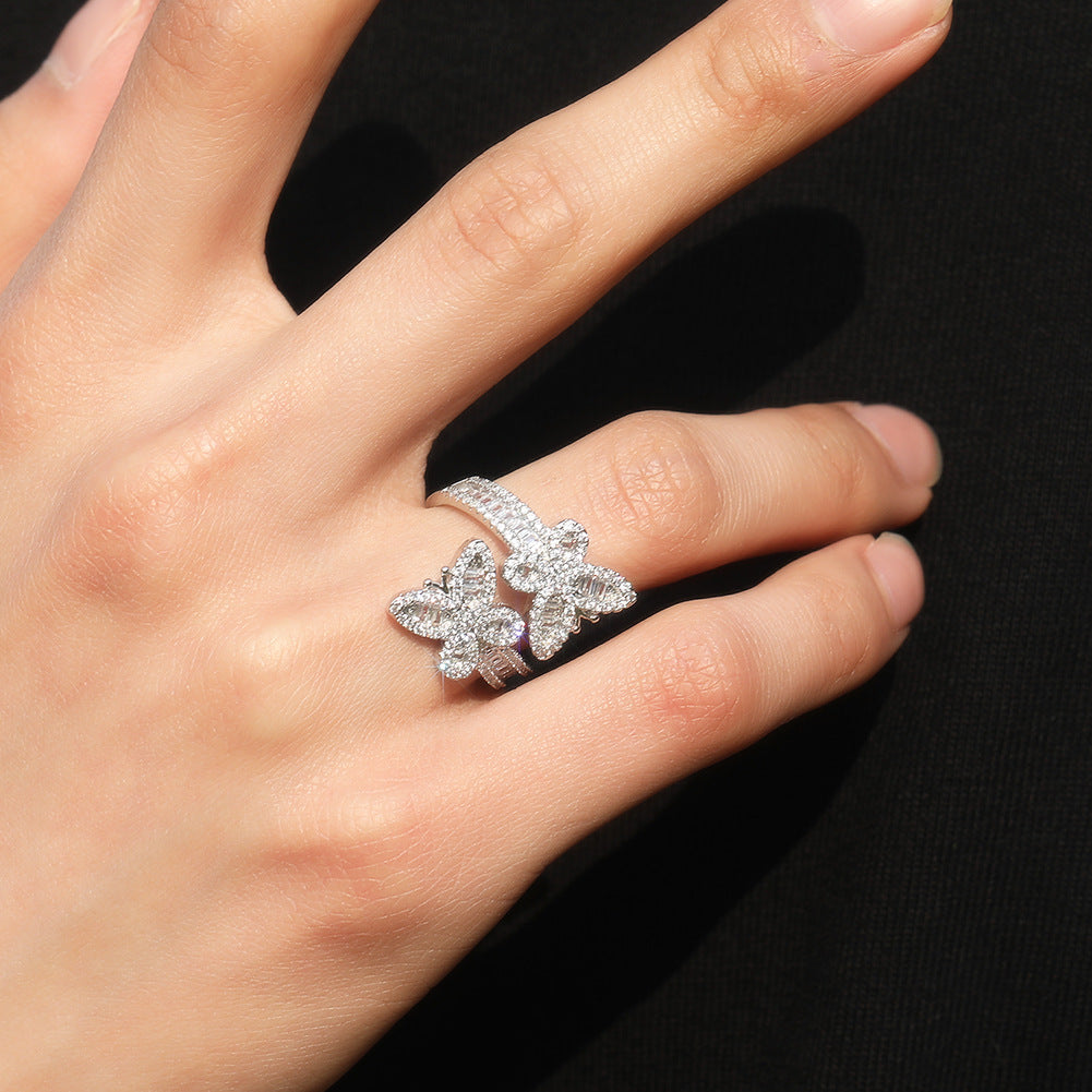 Rings Butterfly Open Ring Fashion St. Valentine's Animal
