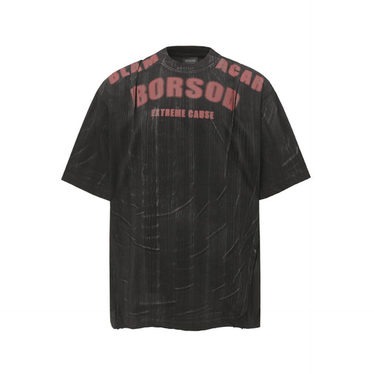 Hustle vintage summer short sleeve t-shirt