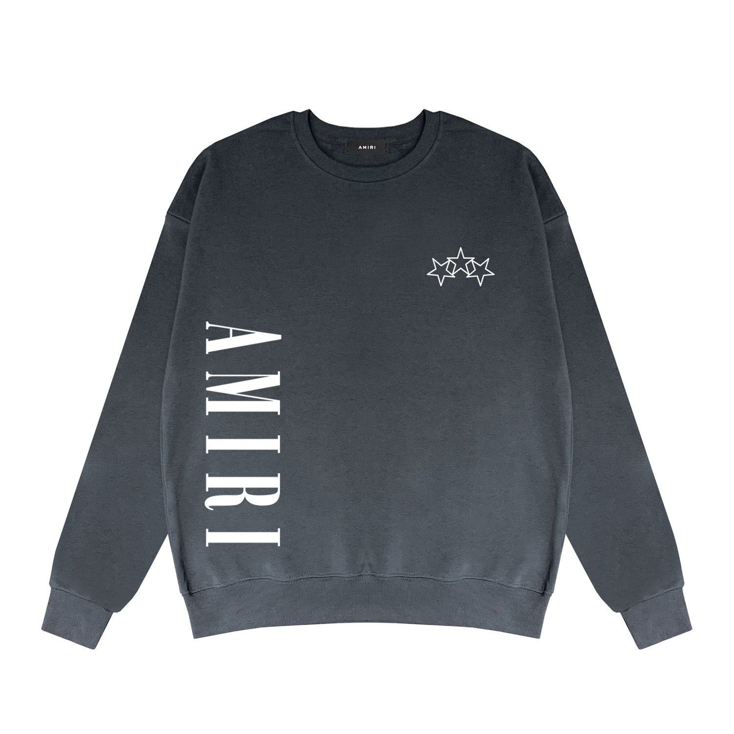 Amiri Sweatshirt Loose Casual Print Round Neck Sweater
