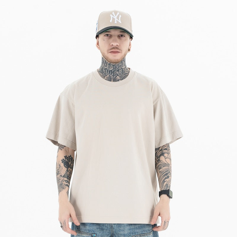 Vintage 90s Hip Hop Clothing Summer Crew Neck Sports tee Short Sleeve T-Shirt