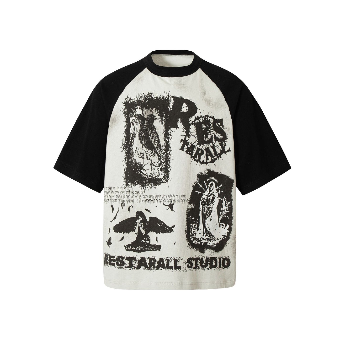 Hustle vintage summer rockshirt short sleeve
