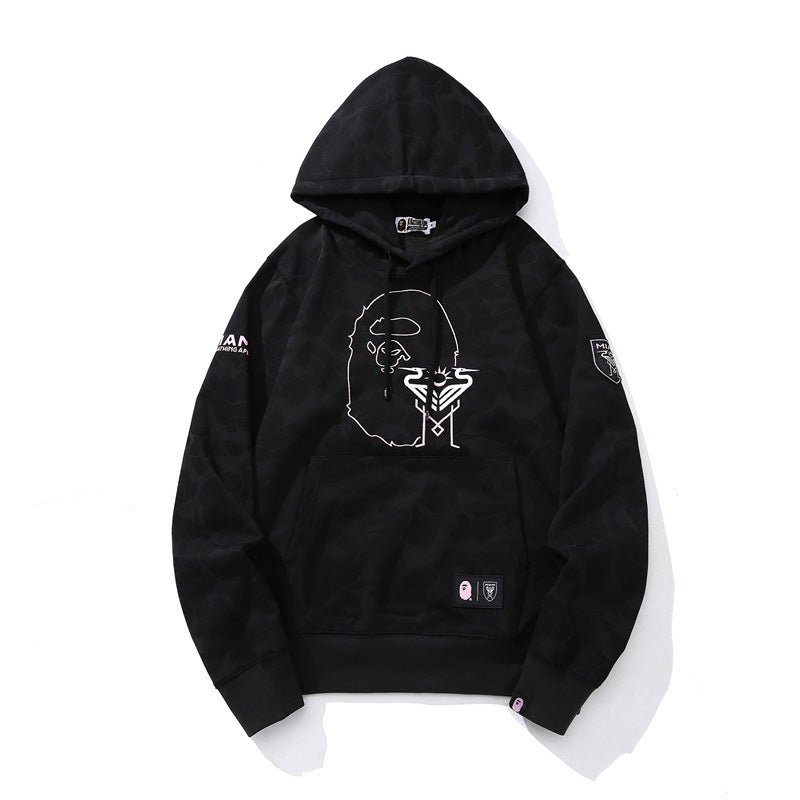 Ape Hoodie Autumn Camouflage Hooded Pullover Sweater