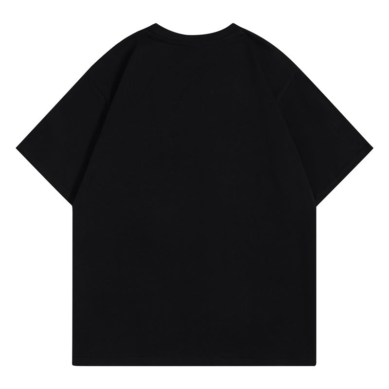 Camisetas streetwear Summer Vintage Casual Loose Short Sleeve T-Shirt