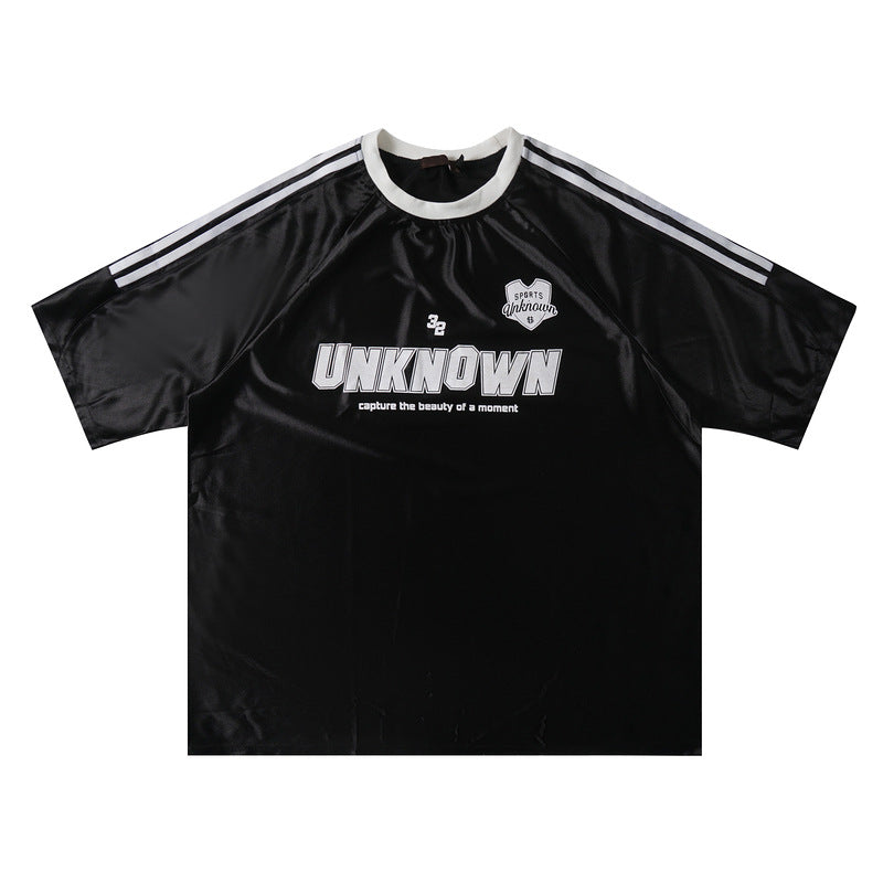 Racing oversized t shirt short sleeve t-shirt
