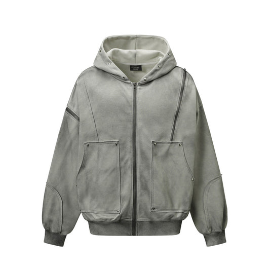 Streetwear Hoodie Vintage Hooded Sweater