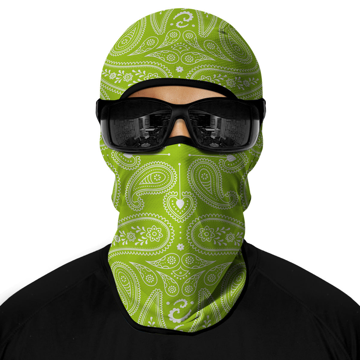 Cycling Windproof Hood Ice Silk Sunscreen Headgear Face Protection Breathable Sunscreen