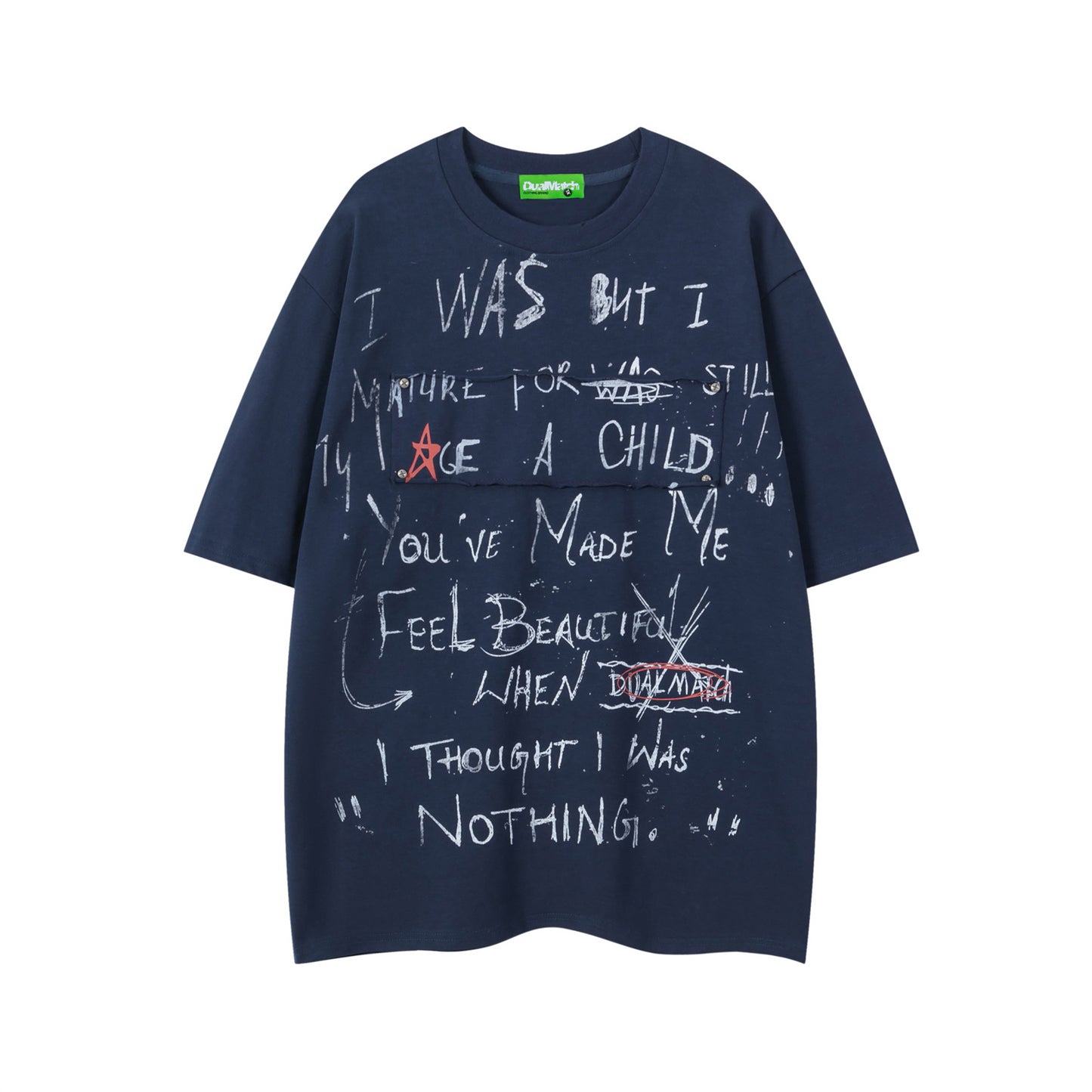 Vintage tarz t shirt short sleeve t-shirt summer loose casual top