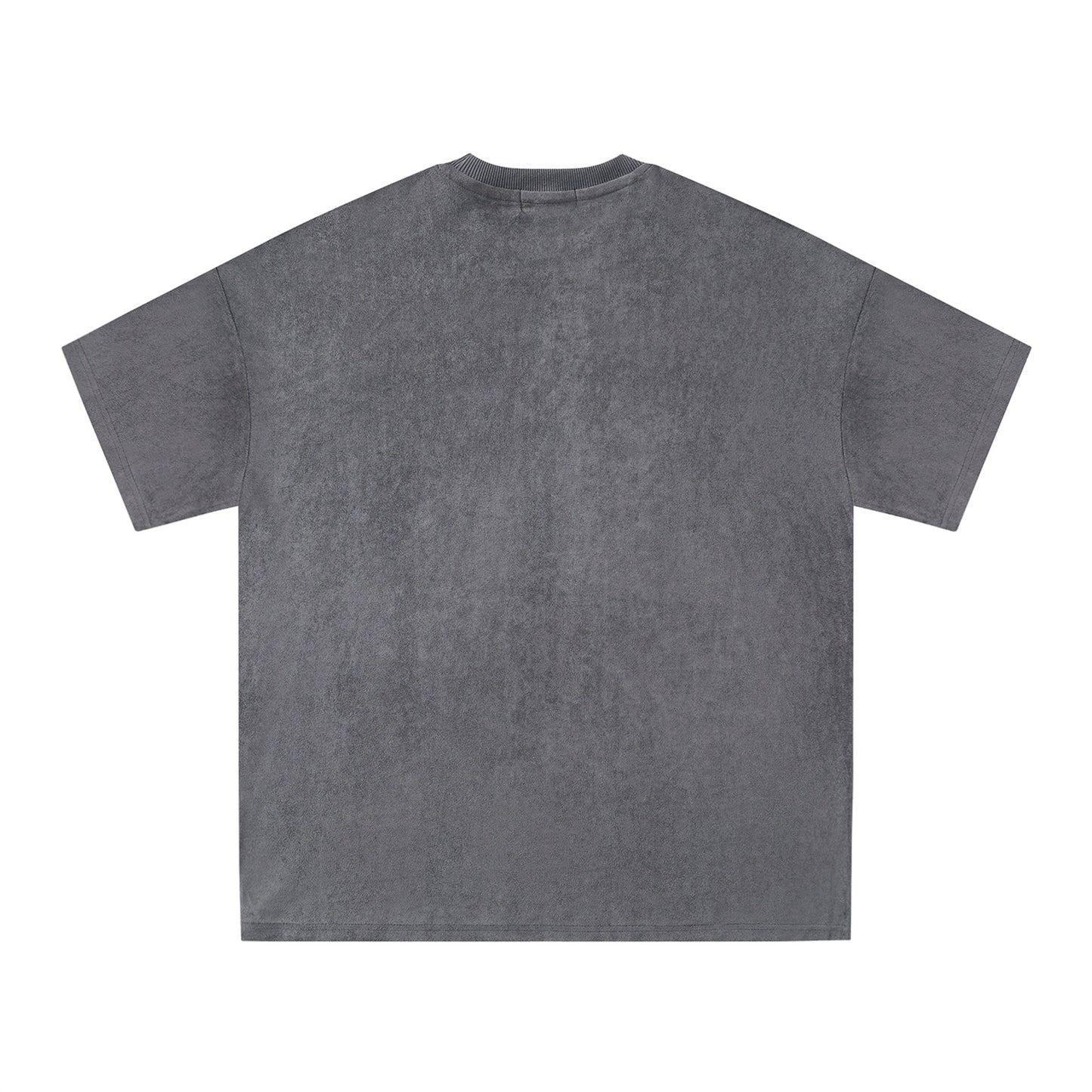 Distorted vintage alphabet print short-sleeved t-shirt summer loose top