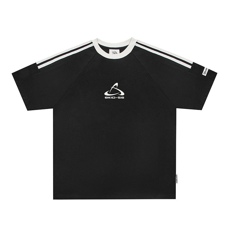 Vintage T Shirts Hip Hop Letter Print Short Sleeve T-Shirts