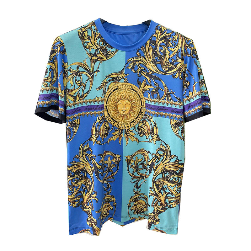 East Coast Shirts Spring/Summer Digital Print Casual Men's Short Sleeve T-Shirt