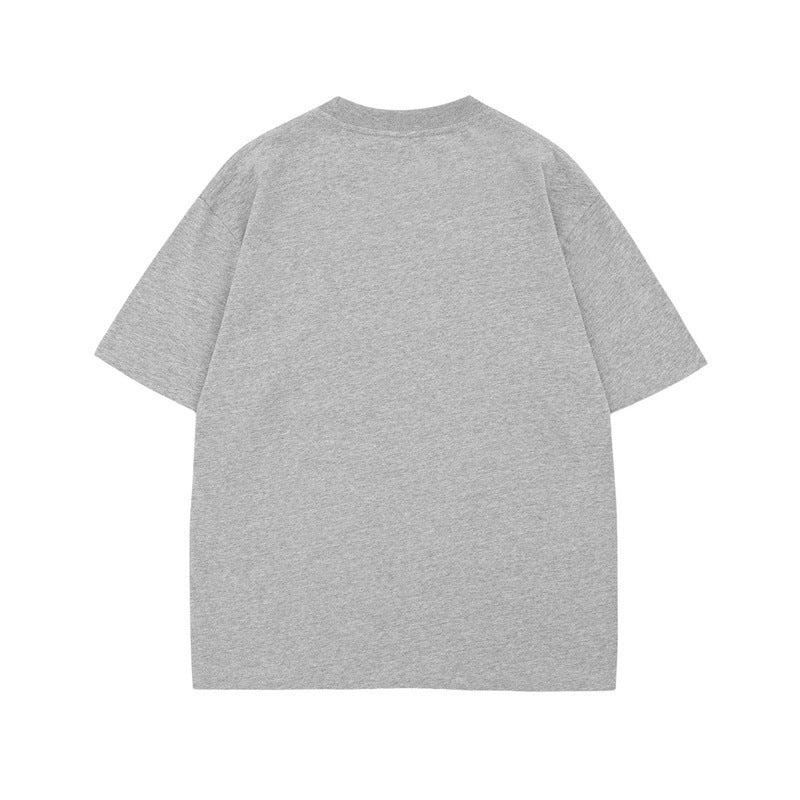 US drip outfits summer vintage done casual loose short sleeve T-Shirts