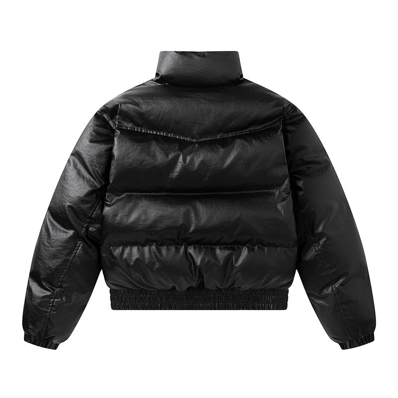 Unisex Down Jacket Winter Vintage Short Bakery