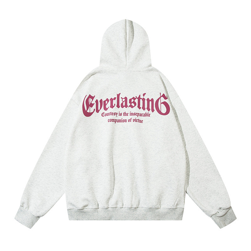 Streetwear Hoodie Vintage Wash Make Old Hooded Sweater