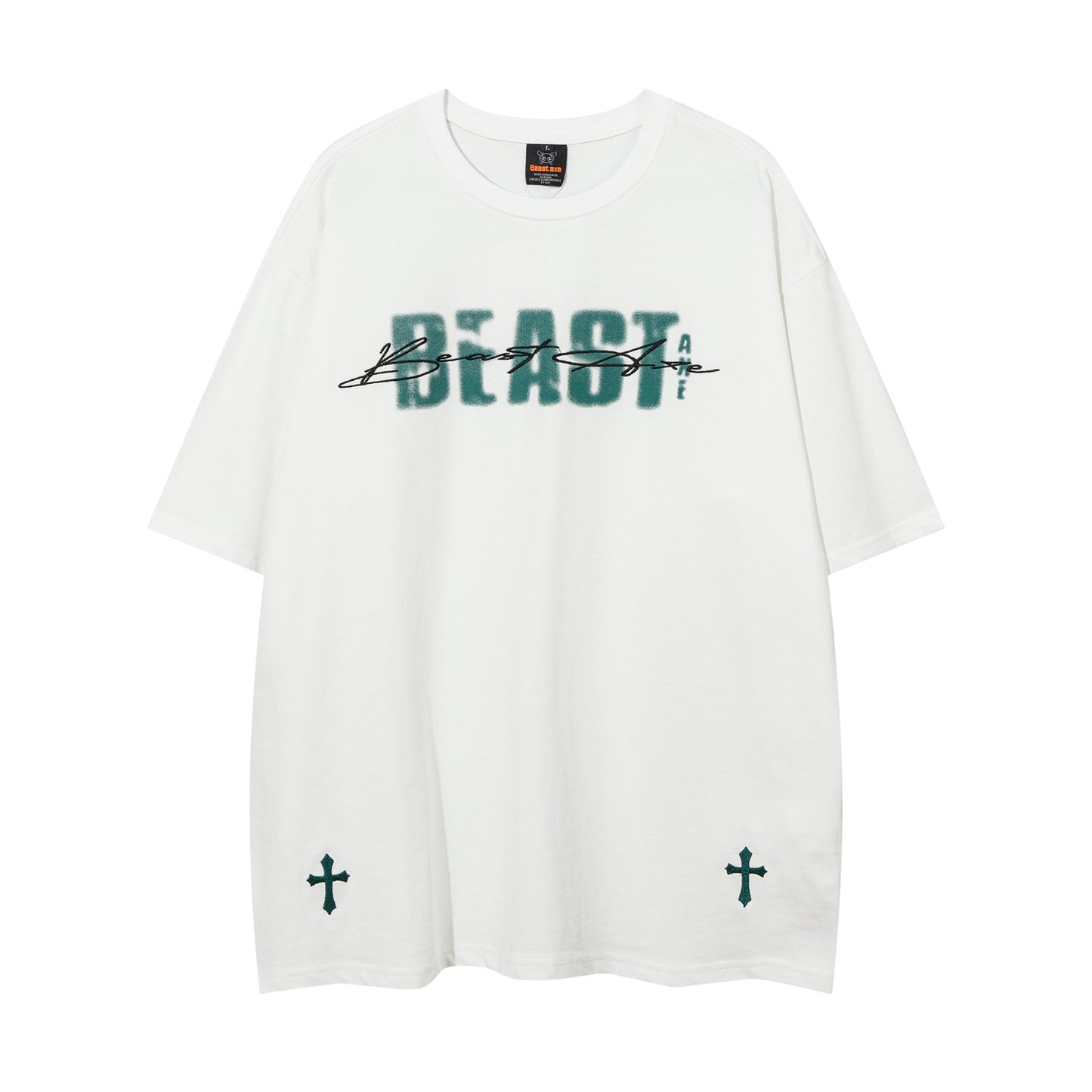 Hip hop shirt summer short sleeve crew neck t-shirt