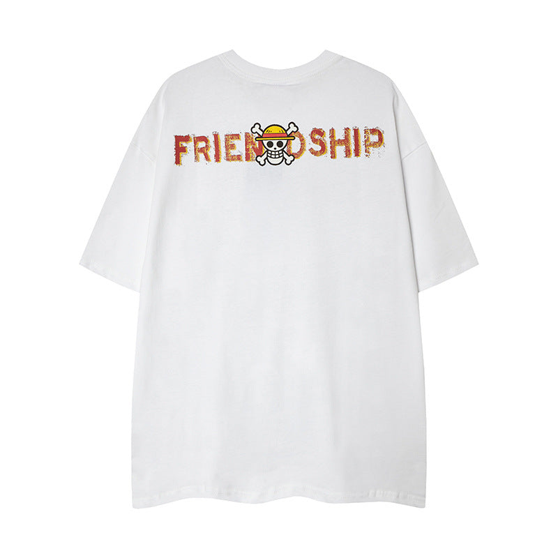 Nyc 1990 Shirt Retro Hip Hop Alphabet Short Sleeve T-Shirt