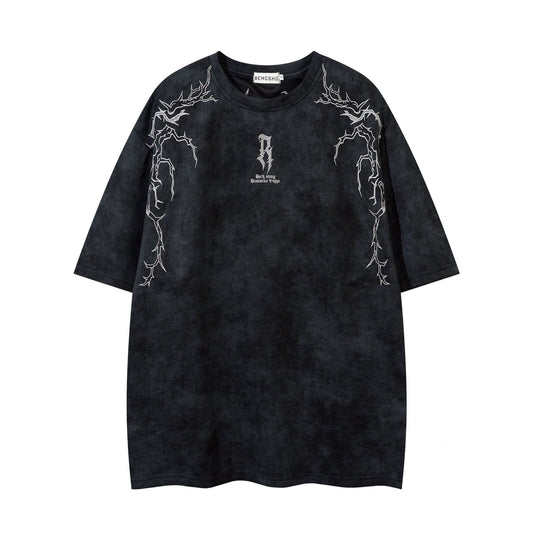 Ye T Shirt Summer T-Shirt Embroidery Short Sleeve