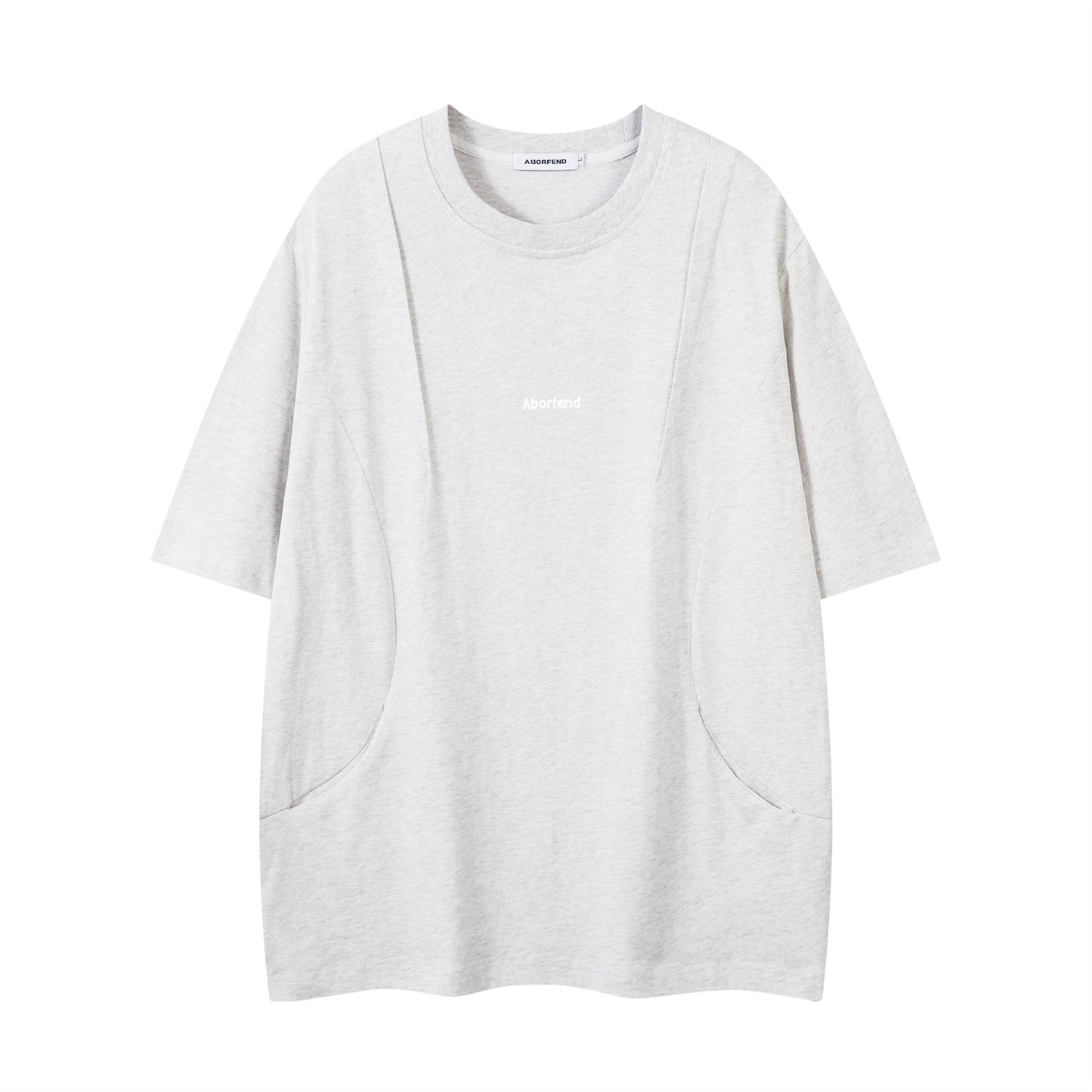 Distorted vintage short-sleeved t-shirt summer loose casual top
