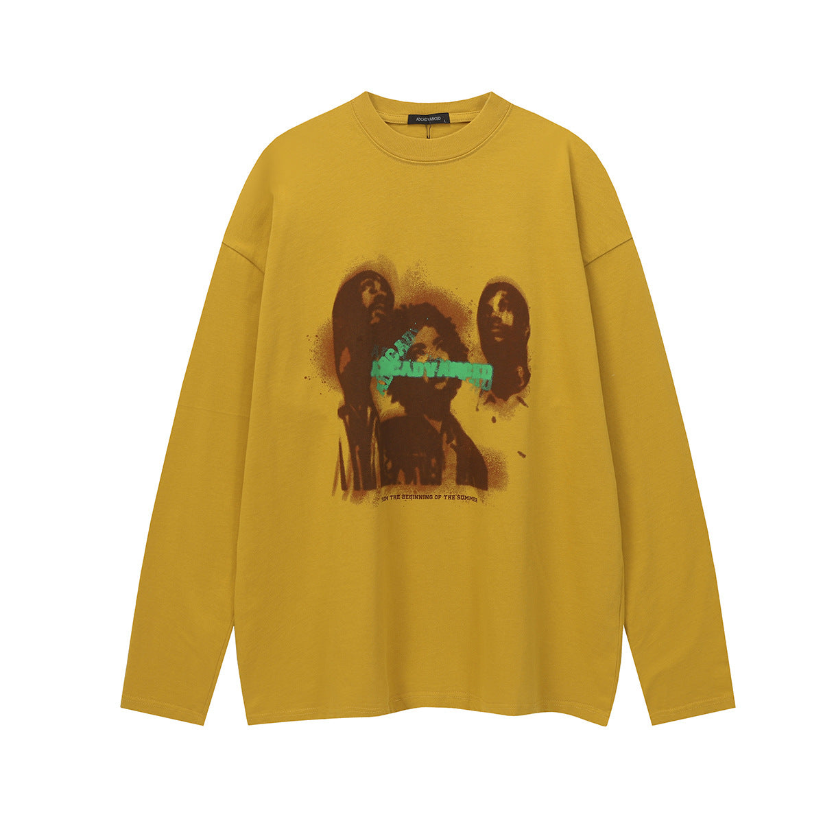 Unisex long-sleeved shirt autum dark graffiti