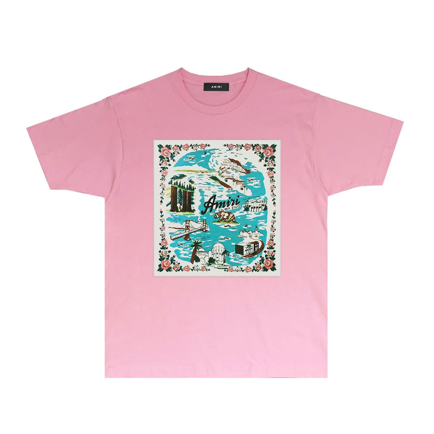 Amiri T Shirts T Shirts Short Sleeve T-shirt Blouse