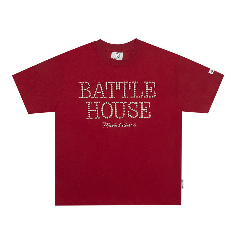 Hip Hop Clothes New York Vintage Alphabet Short Sleeve T-Shirt Summer Top