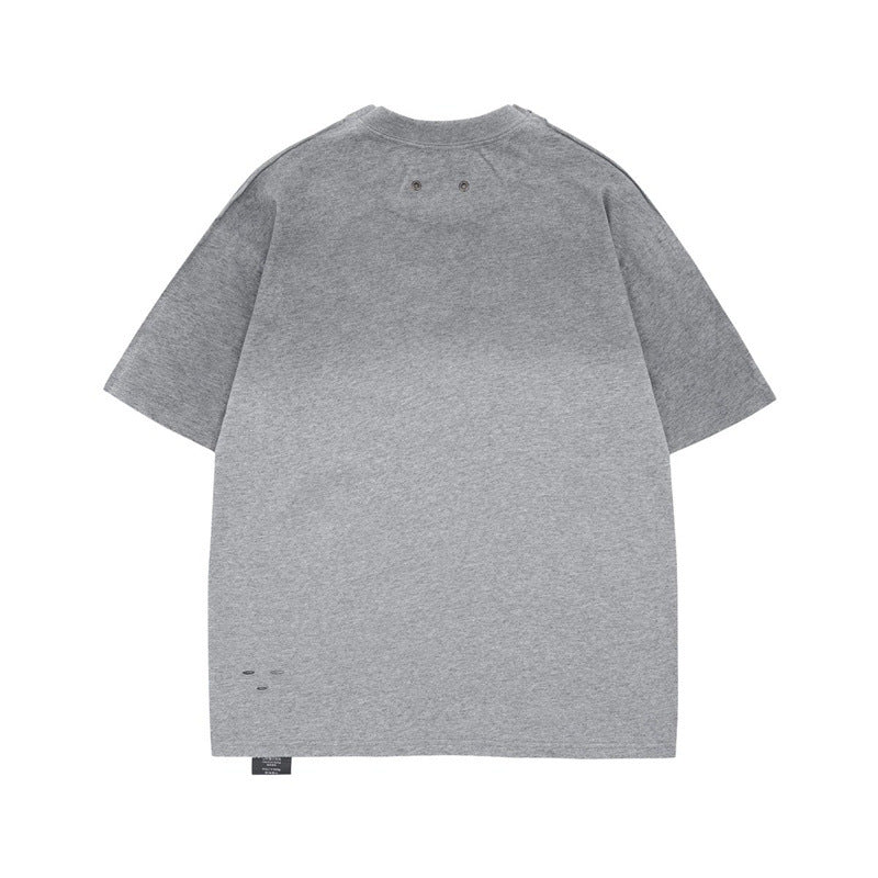US drip outfits Summer Vintage Casual Loose Short Sleeve T-Shirts