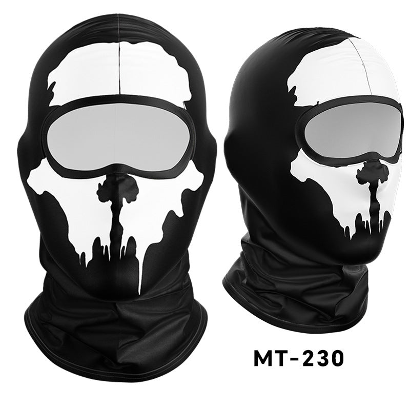Cycling Windproof Hood Breathable Sunscreen Windproof Men's and Women's Ice Silk Fabric Lining Cap
