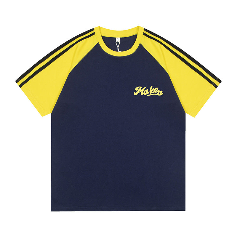 Nyc 1990 Shirt Letter Print Short Sleeve T-Shirt