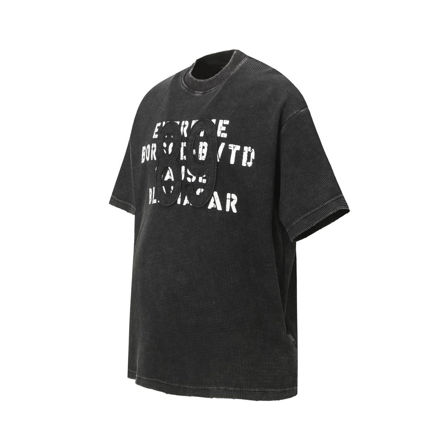 Hip Hop Clothing Summer Short Sleeve Vintage Loose T-Shirt