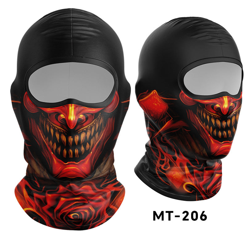 Cycling Windproof Hood Breathable Sunscreen Windproof Men's and Women's Ice Silk Fabric Lining Cap
