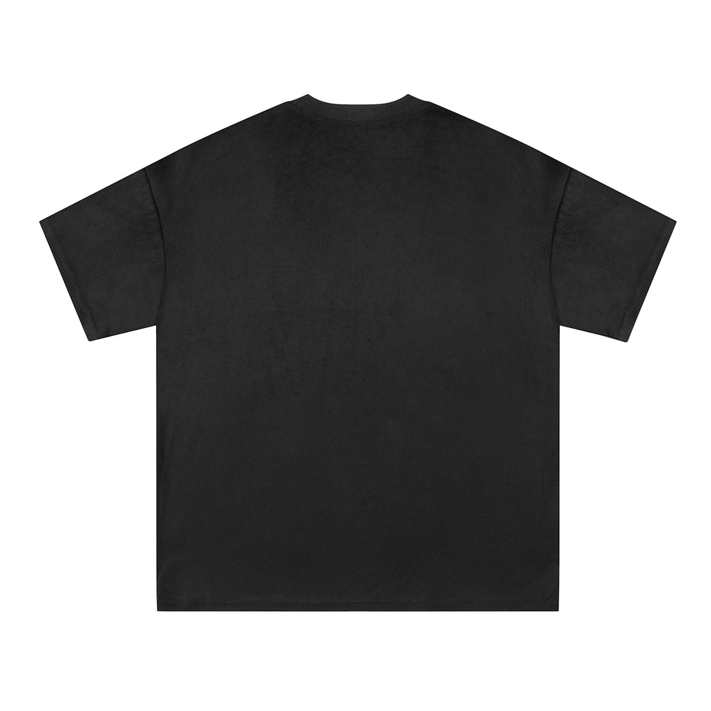 Distorted vintage alphabet print short-sleeved t-shirt summer loose top