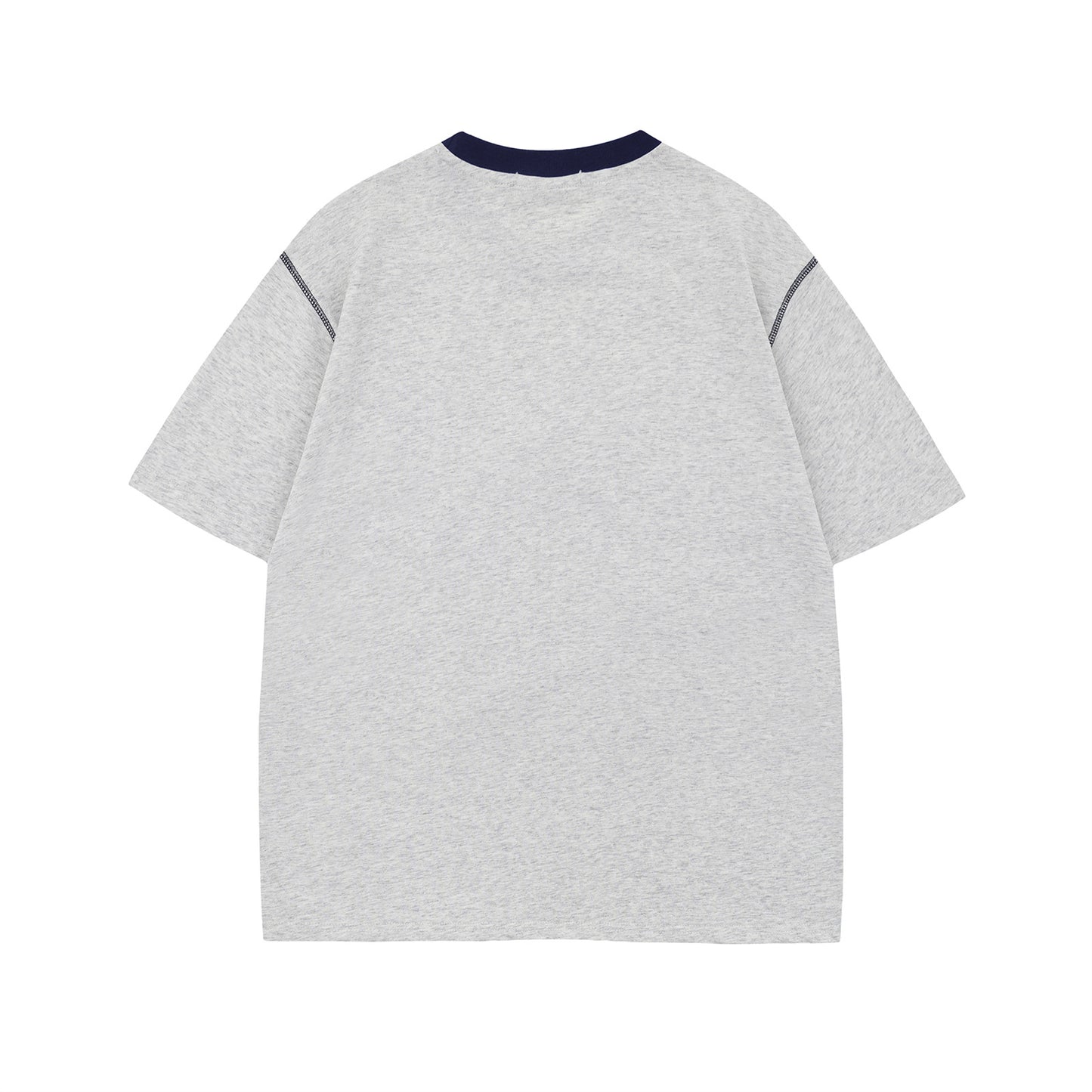 Nyc T Shirt Vintage Cartoon Foam Printed Short Sleeve T-Shirt Summer Loose Top