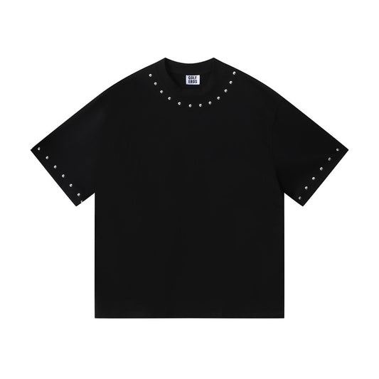 US drip outfits Summer Vintage Casual Loose Short Sleeve T-Shirts