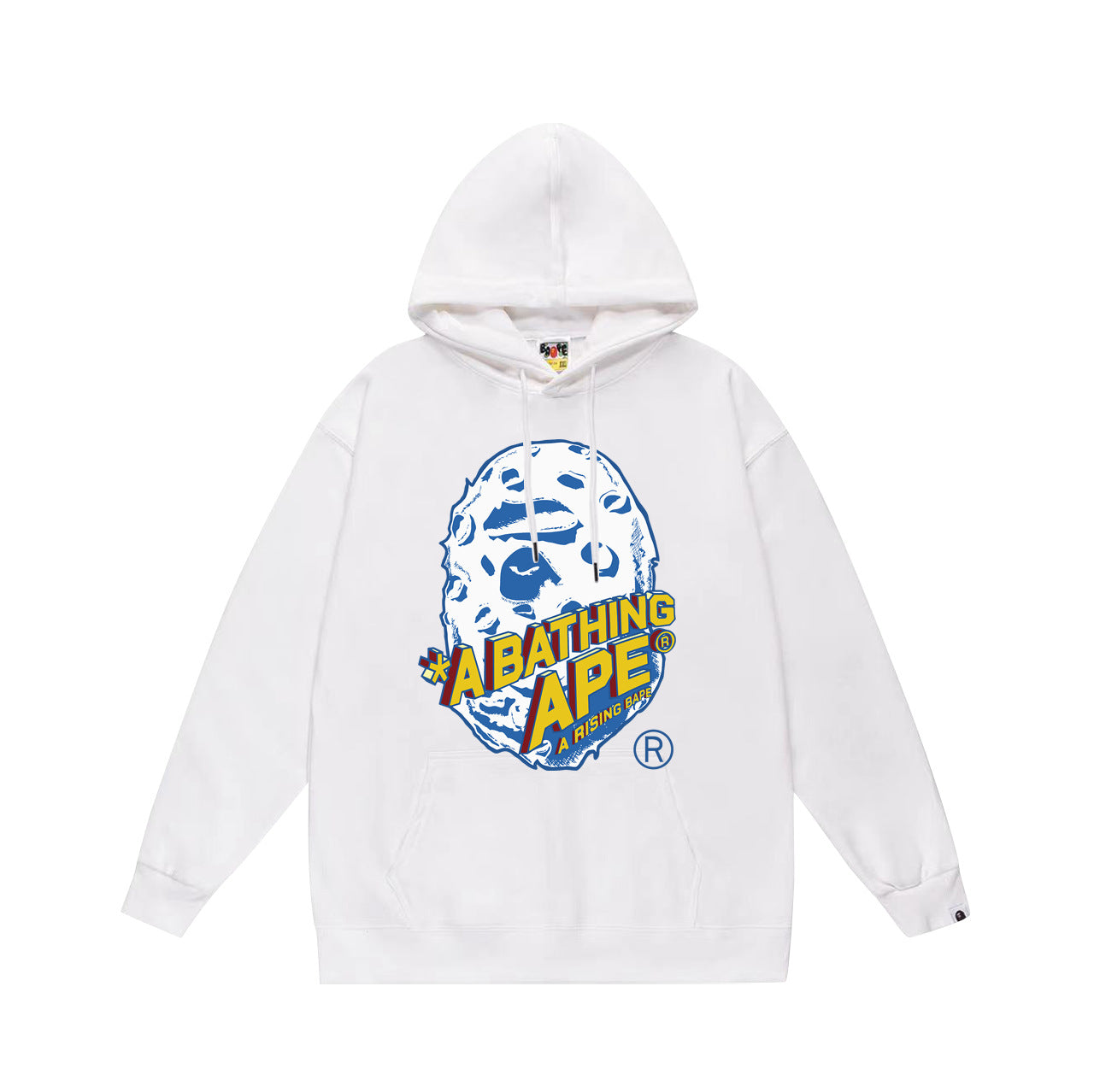 Ape Hoodie Autumn/Winter Letter Print Loose Hoodie Pullover Ape Sweater