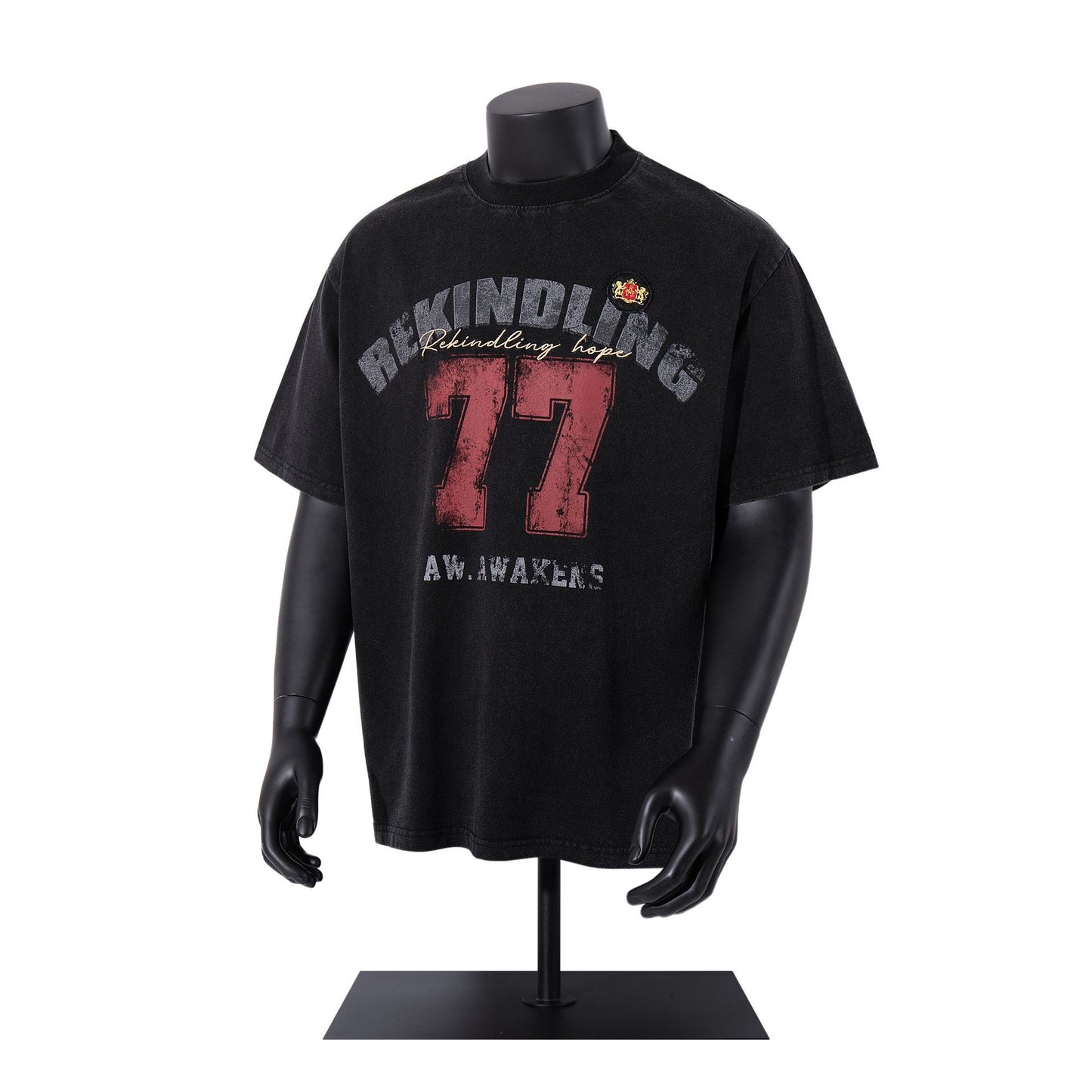 Hip hop clothing new york summer vintage wash t-shirt short sleeve