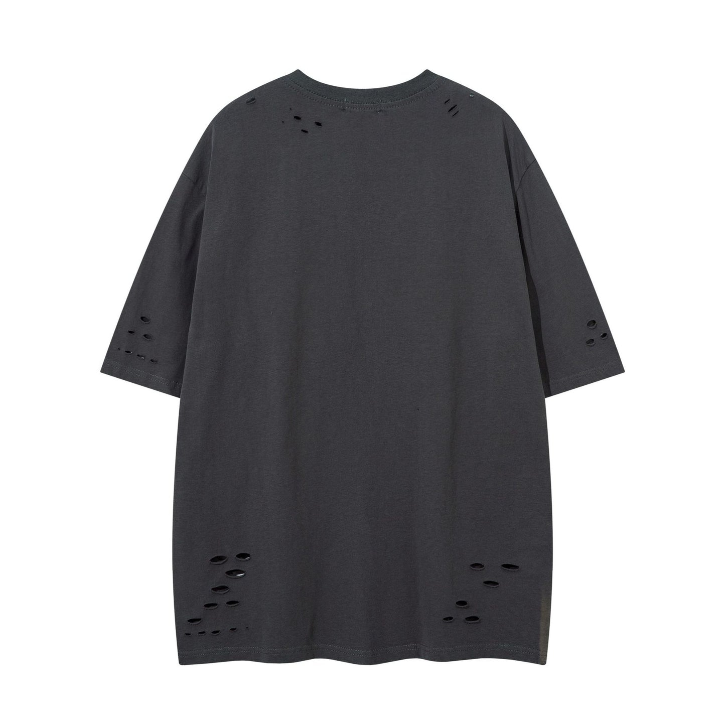 Remeras rock nacional summer short sleeve t-shirt ripped wash t-shirt short sleeve