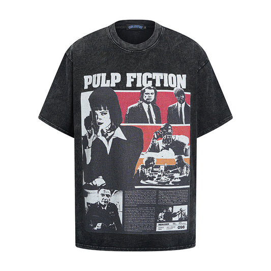 Hip hop clothing new york summer short sleeves vintage hip hop t-shirt short sleeves