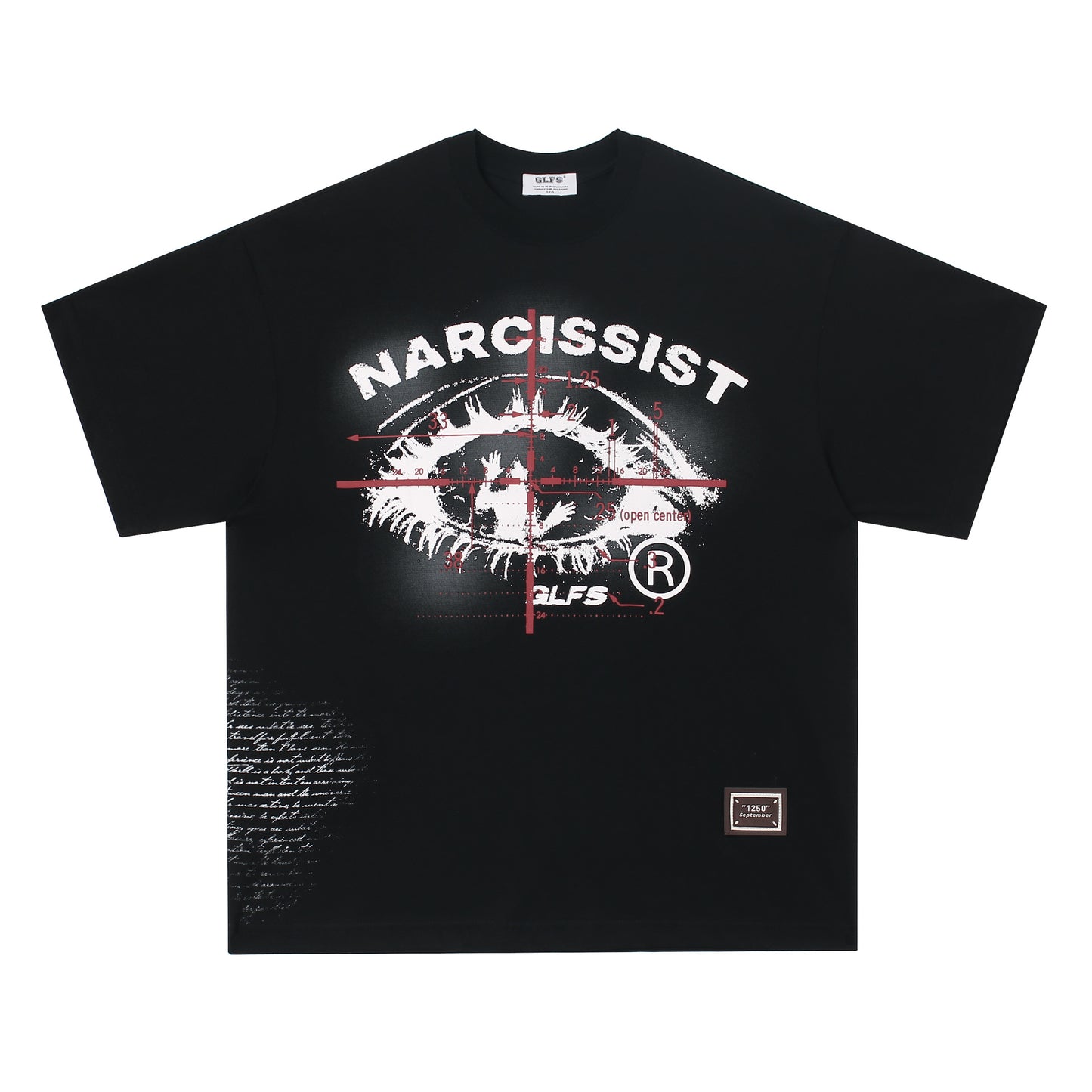 Unisex T-shirts Summer Cross Eyes Men's Loose Short Sleeve T-Shirt