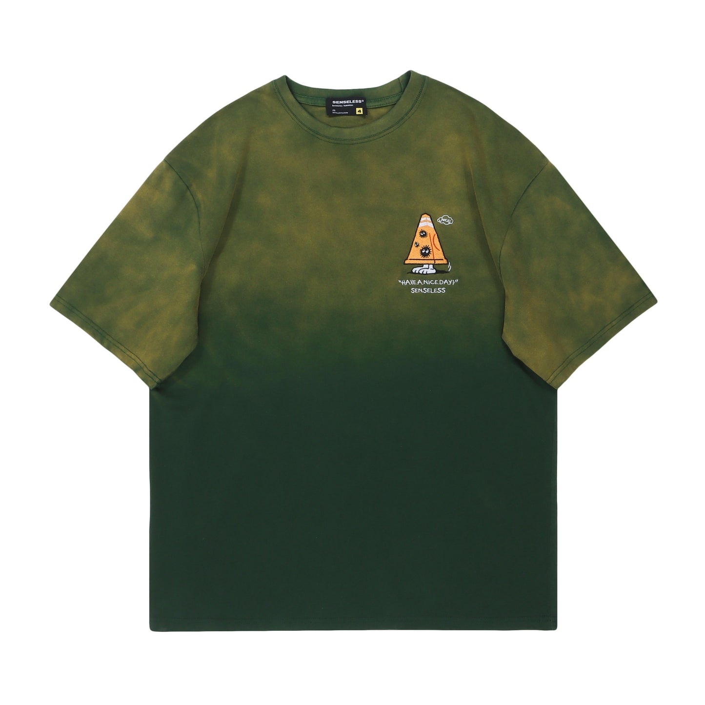 Vice streetwear Summer Vintage Embroidery Short Sleeve T-Shirts