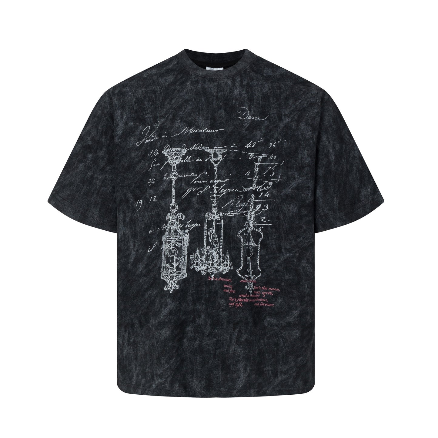 Hip hop clothing new york summer short sleeve vintage old t-shirt