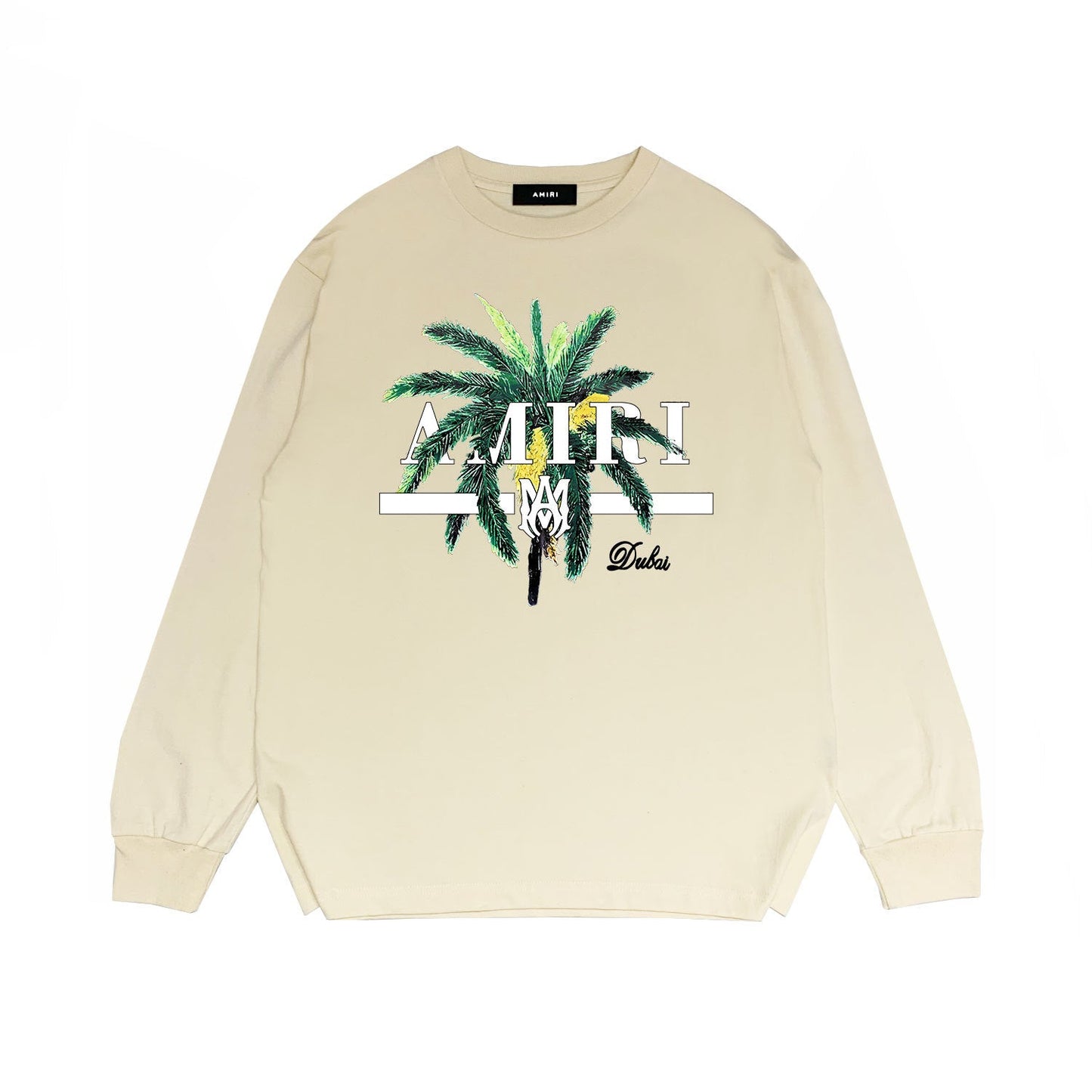 Amiri Long Sleeve Shirt Long Sleeve Long-Sleeved T-Shirt Blouse