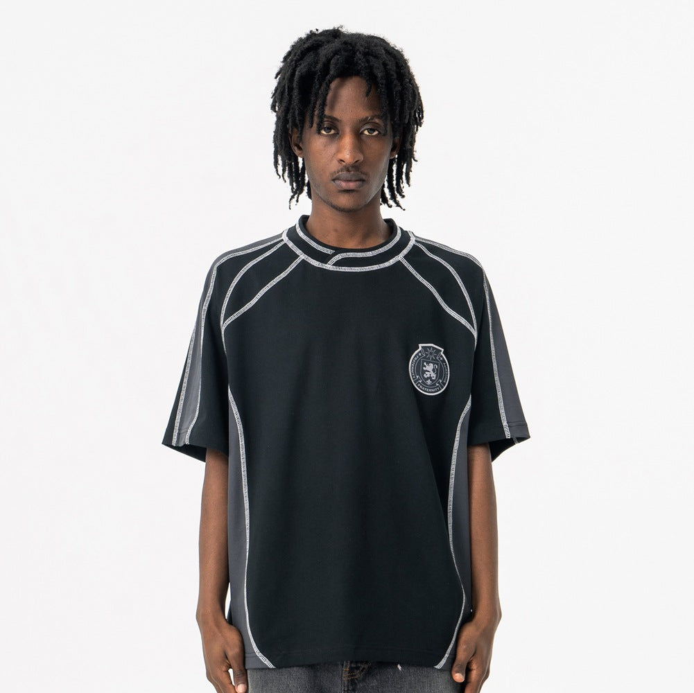 Vic Streetwear Summer Vintage Short Sleeve T-Shirt