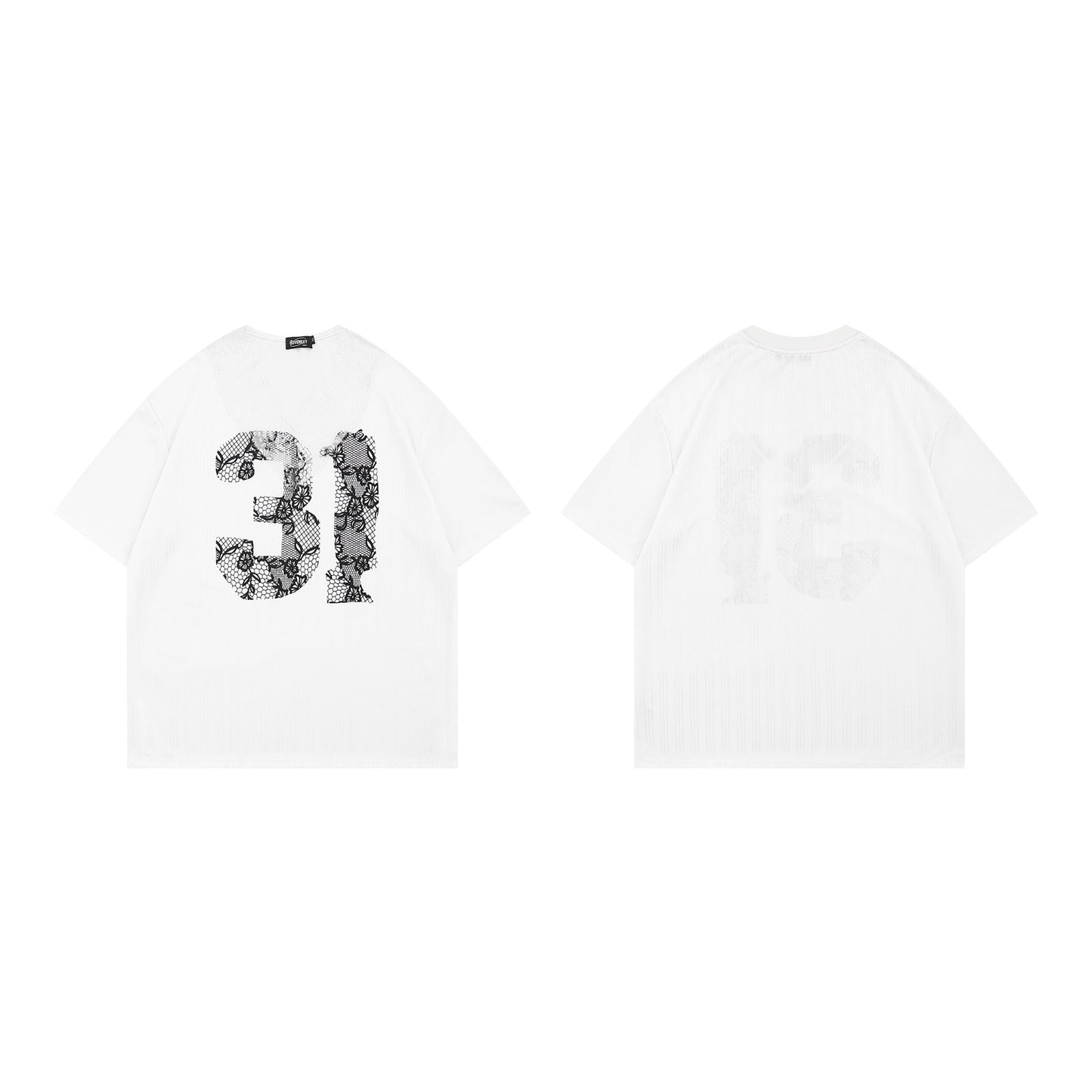 US drip outfits Summer Vintage Casual Loose Short Sleeve T-Shirts