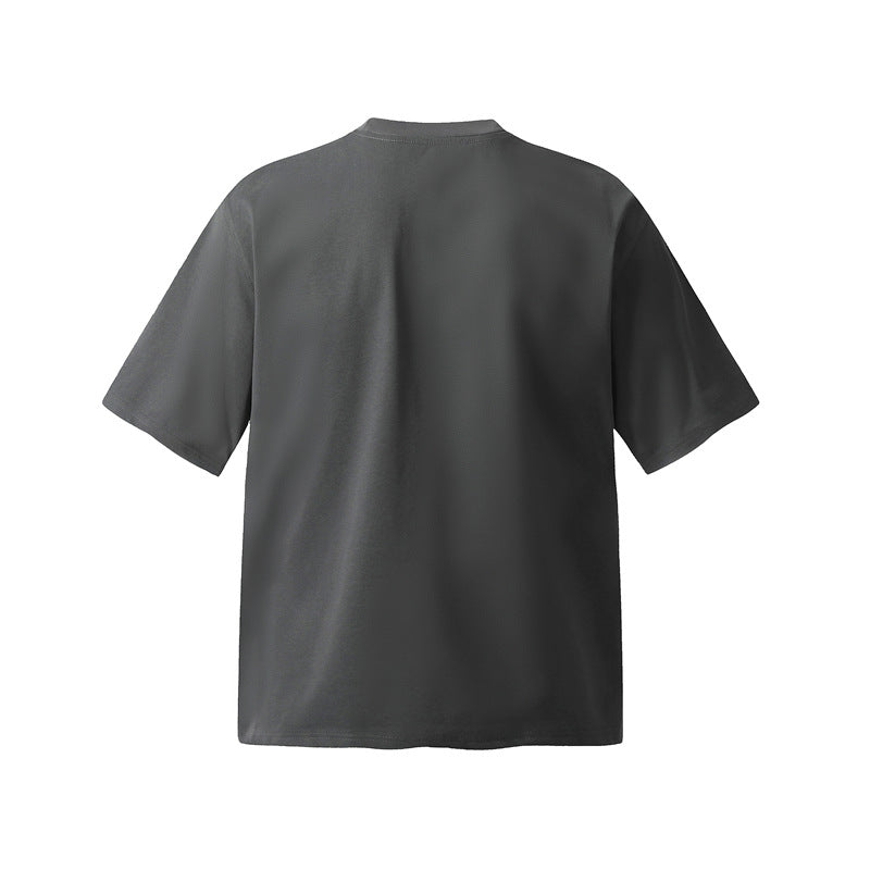 Camisas Retros Casual Loose Sports Men's and Women's Crew Neck T-Shirt