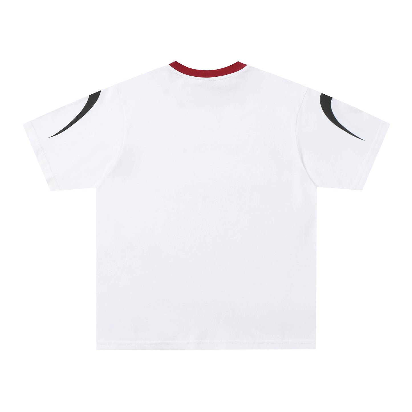 Racing oversized t shirt summer, short-sleeved sweatshirt racing suit locomotive wind print t-shirt