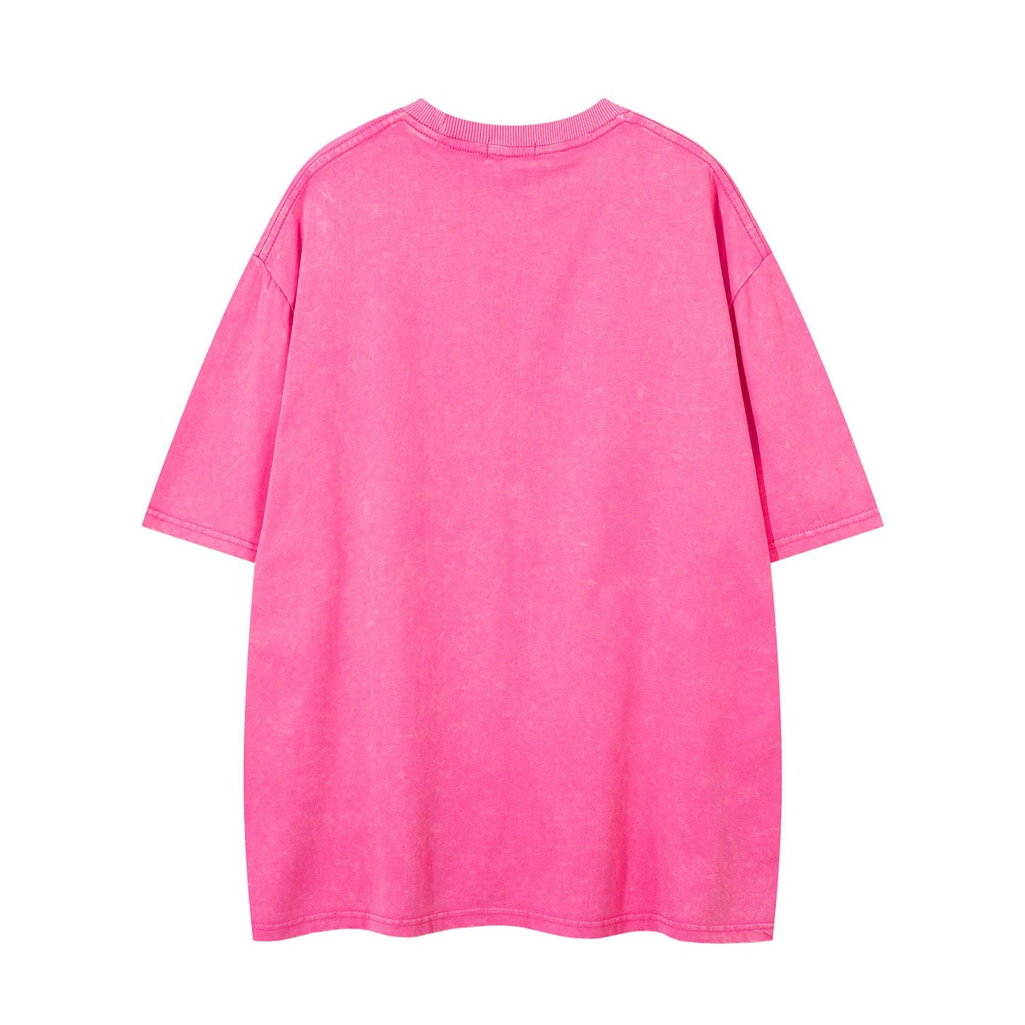 Vestimenta De Los 90 Summer Vintage Washed Old T-Shirt Short Sleeve