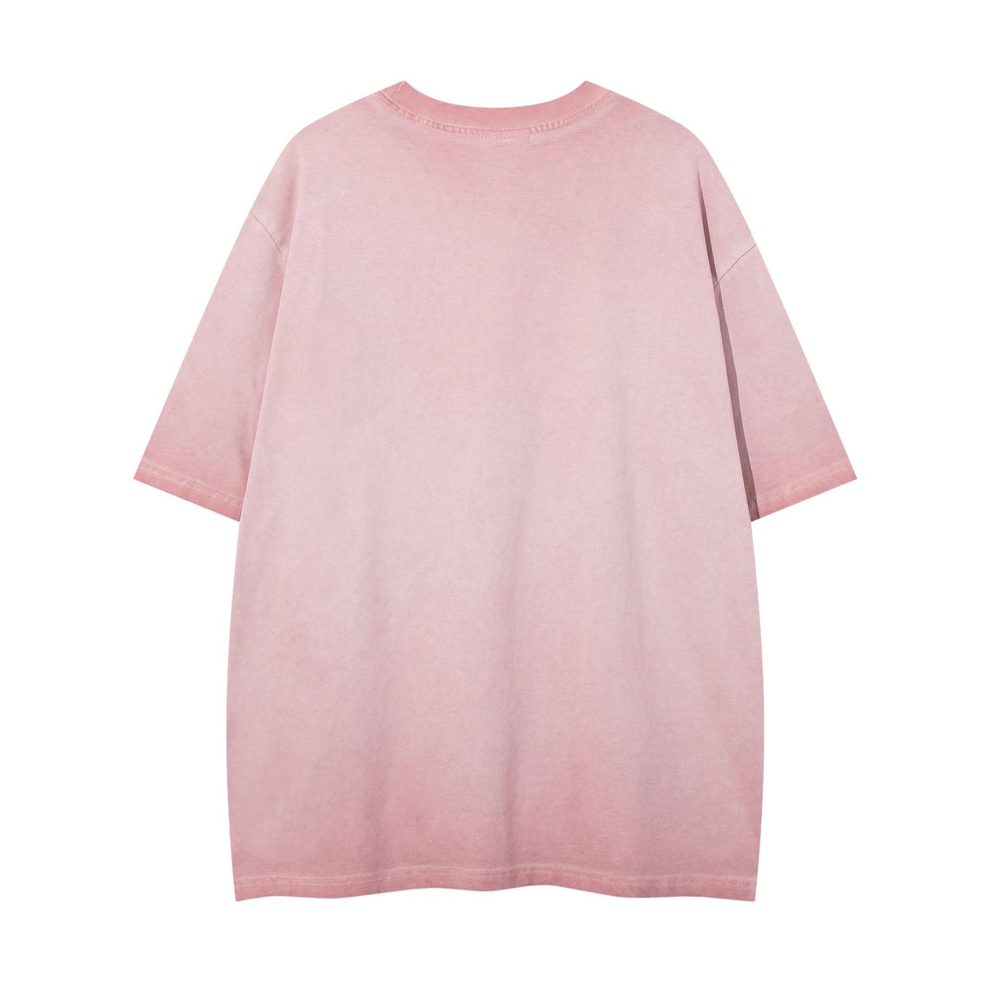 Hustle vintage summer vintage washed old t-shirt short sleeves