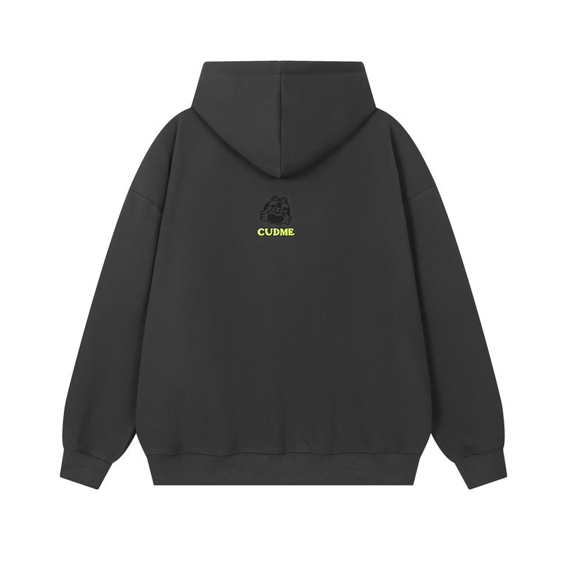 Vice streetwear embroidered cartoon sweater