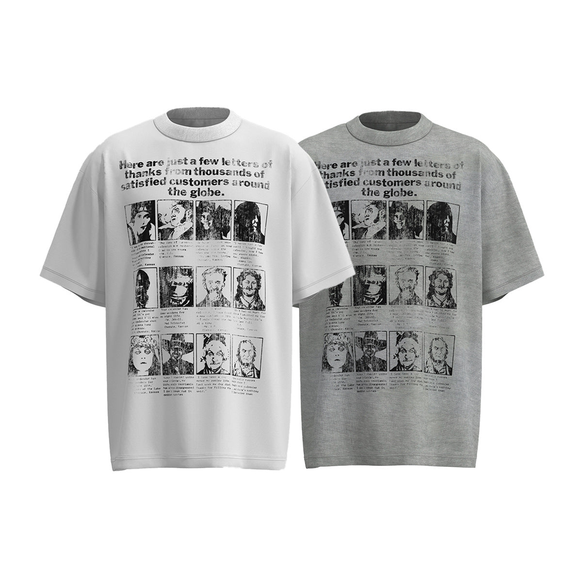 Hustle vintage summer hip hop print t-shirt