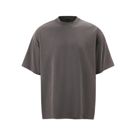 Hip hop shirt summer men's short-sleeved T-shirt retro washed old loose T-shirt