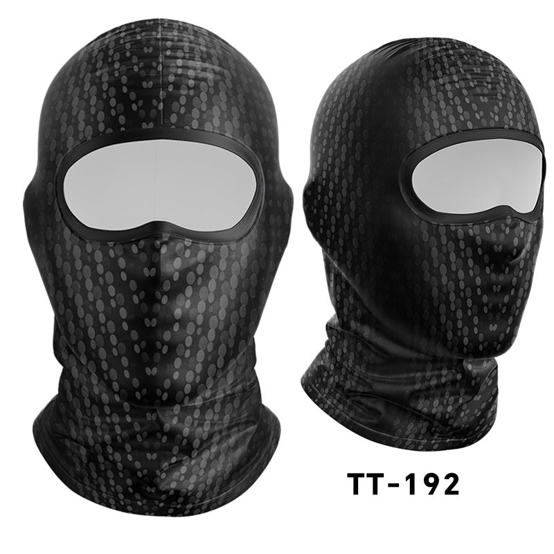 Cycling Windproof Hood Dust and Sun Protection Summer Camouflage Mask